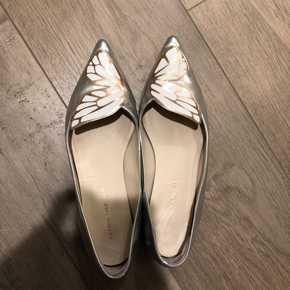 Sophia Webster Bibi Butterfly flats